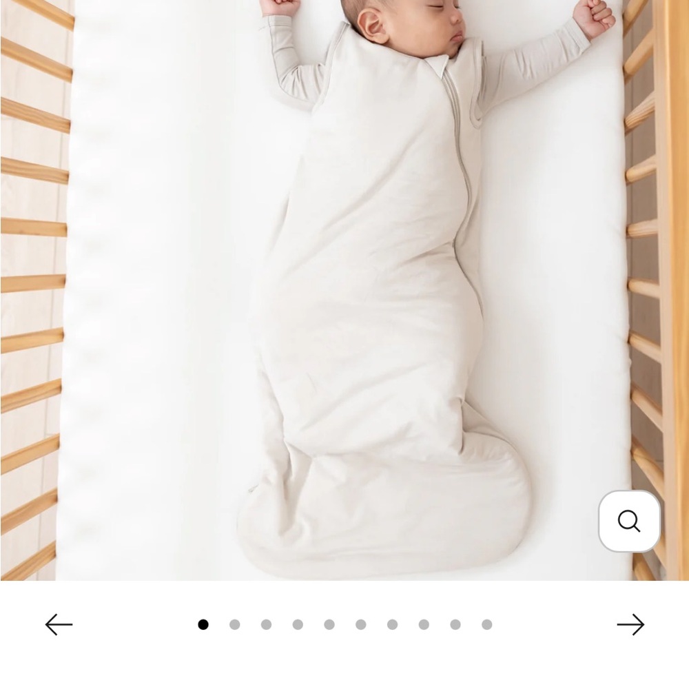 Kyte BABY Cream Sleep Sacks Pajamas